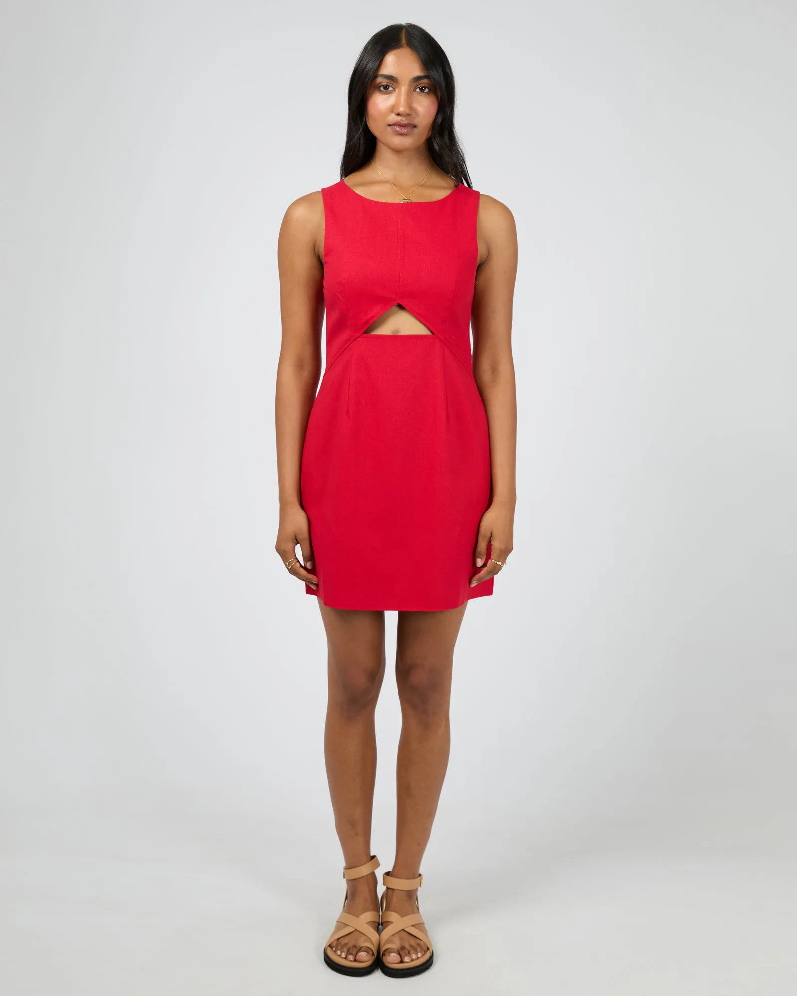 Mavis Mini Dress Red sold by All About Eve product image thumbnail 2