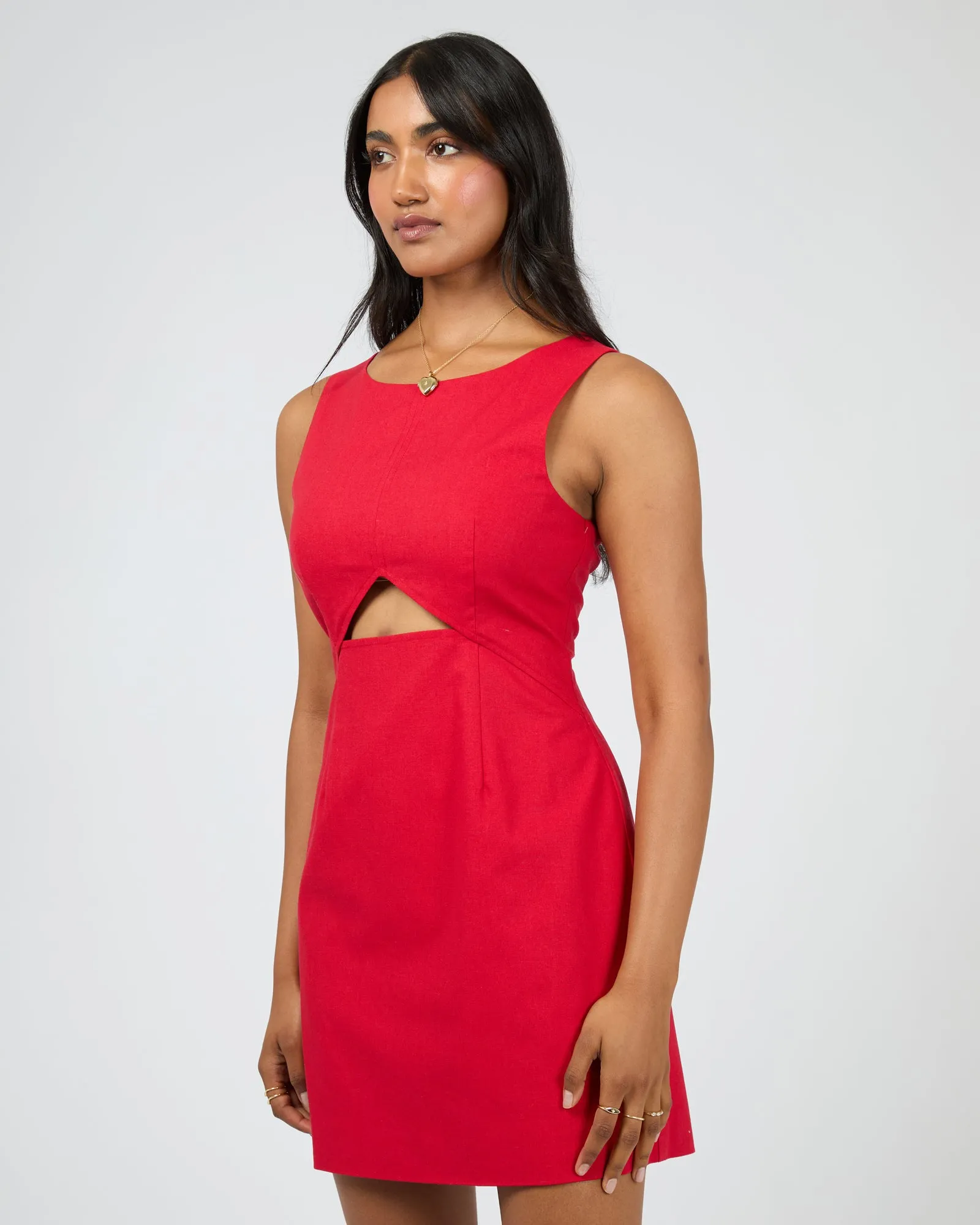 Mavis Mini Dress Red sold by All About Eve product image thumbnail 4