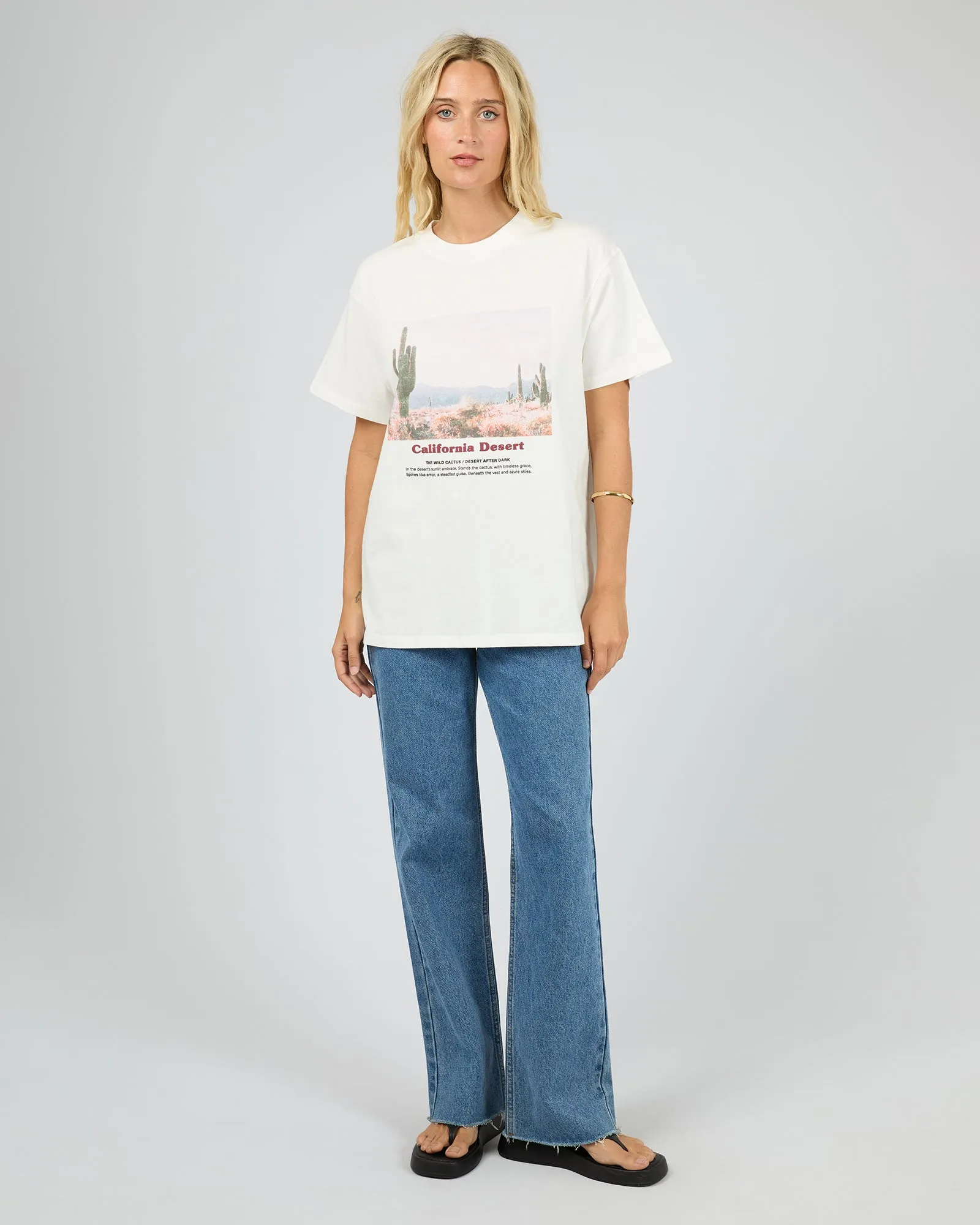Liberty Road Relaxed Tee Vintage White sold by All About Eve product image thumbnail 2