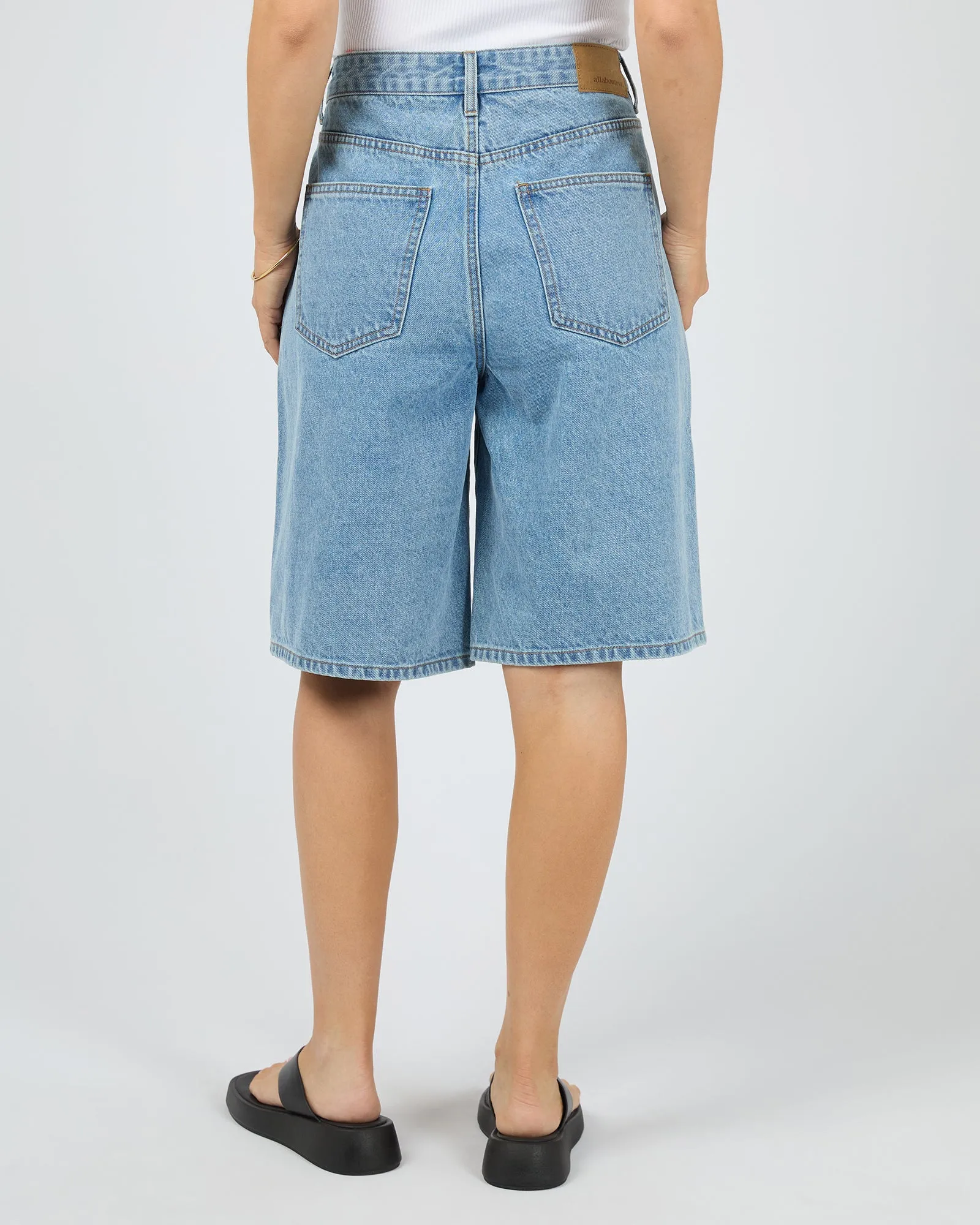 Maya Denim Jort Light Blue sold by All About Eve product image thumbnail 3