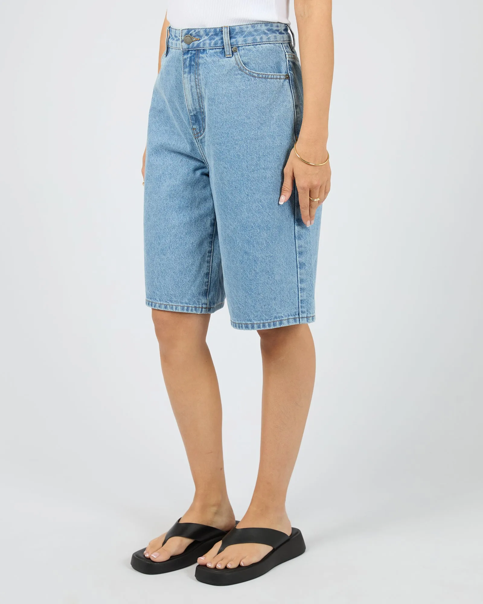 Maya Denim Jort Light Blue sold by All About Eve product image thumbnail 4