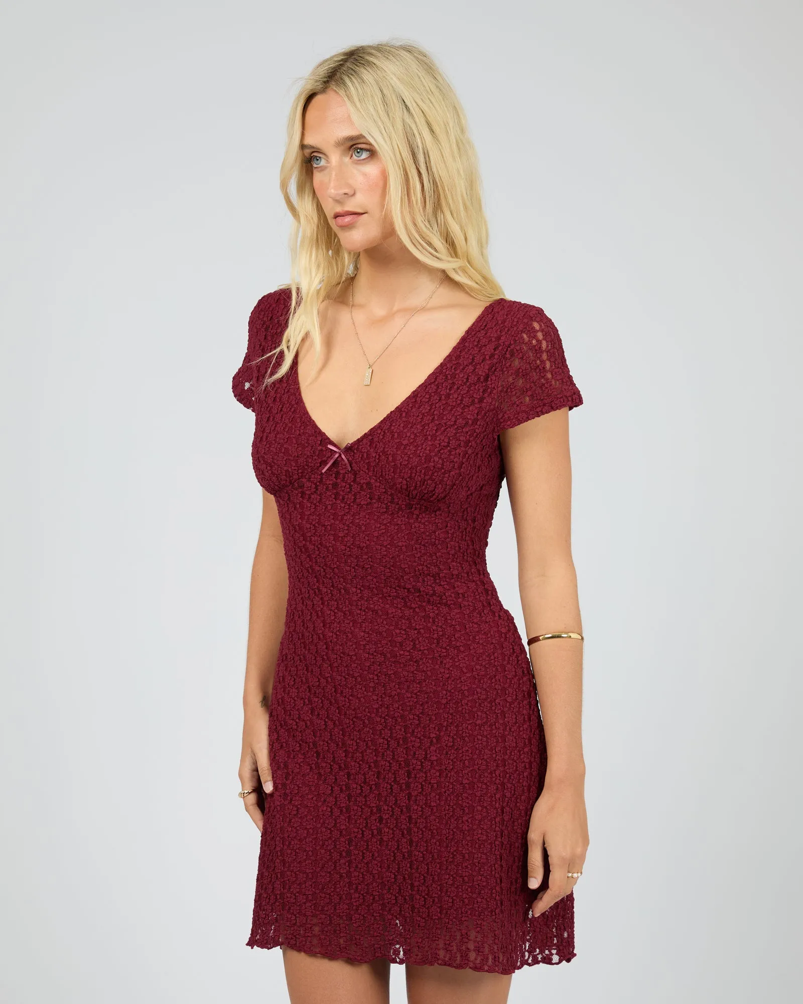 Andie Mini Dress Plum sold by All About Eve product image thumbnail 4