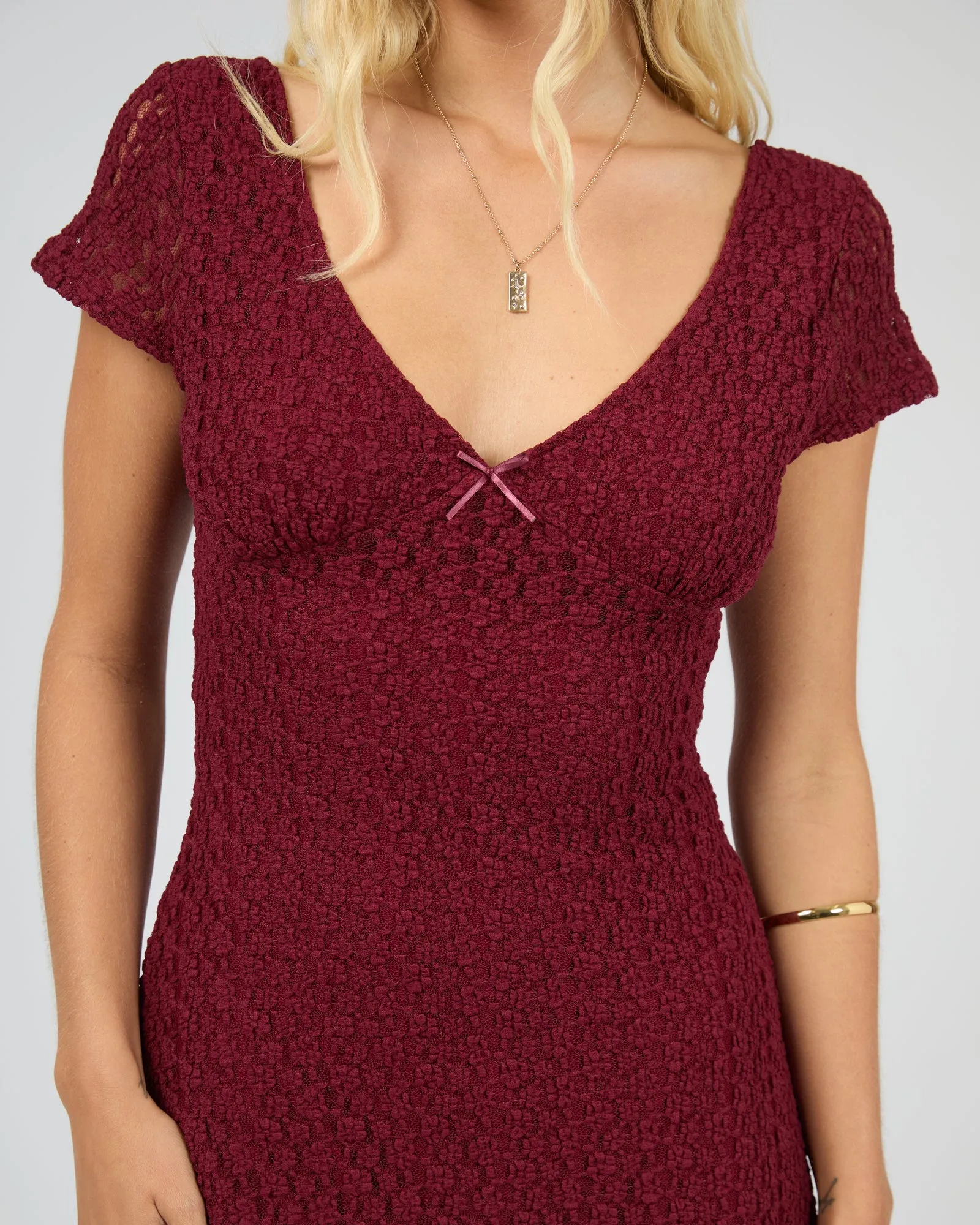 Andie Mini Dress Plum sold by All About Eve product image thumbnail 5