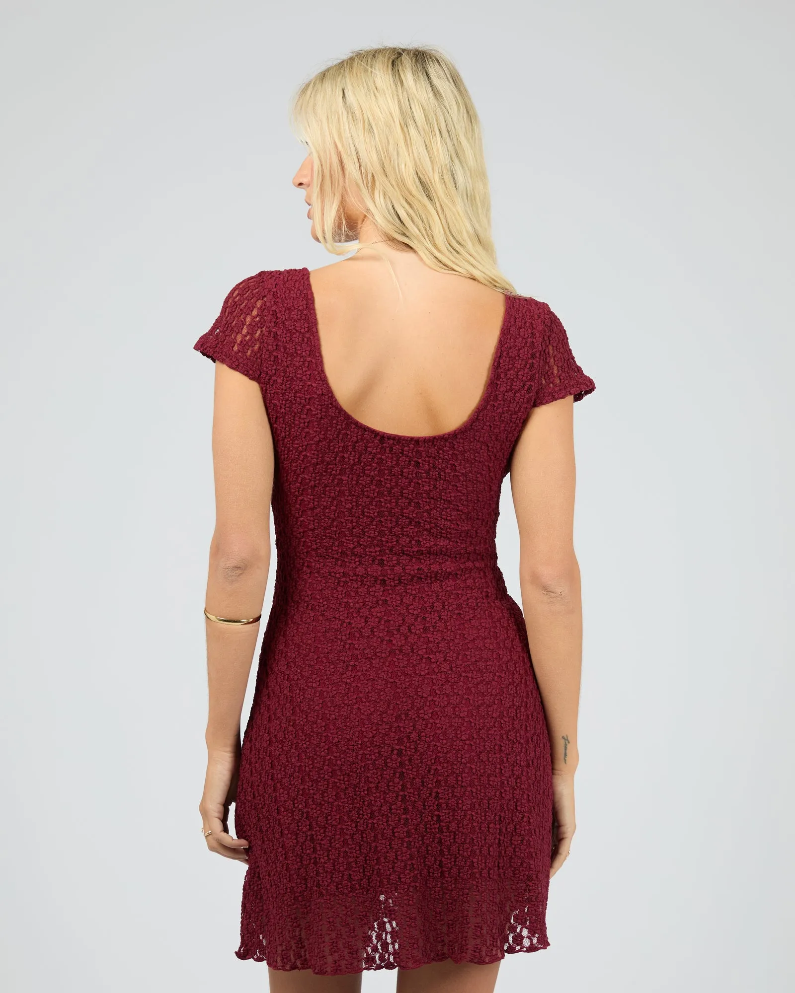 Andie Mini Dress Plum sold by All About Eve product image thumbnail 3