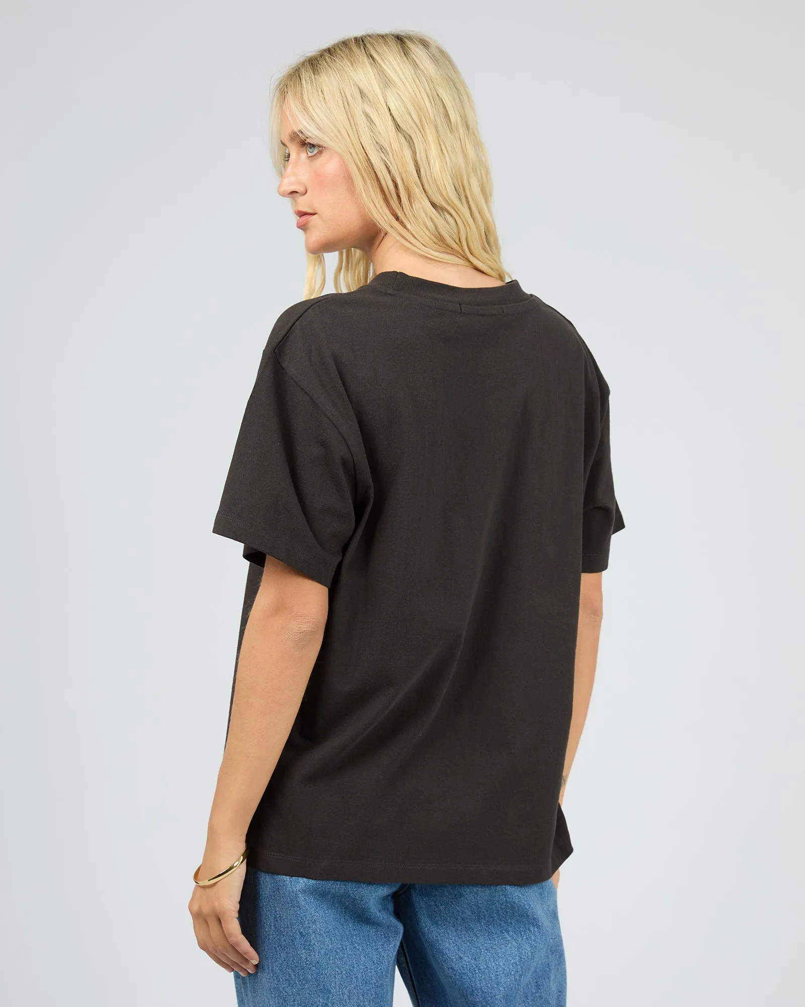 Palm Desert Box Tee Washed Black sold by All About Eve product image thumbnail 3