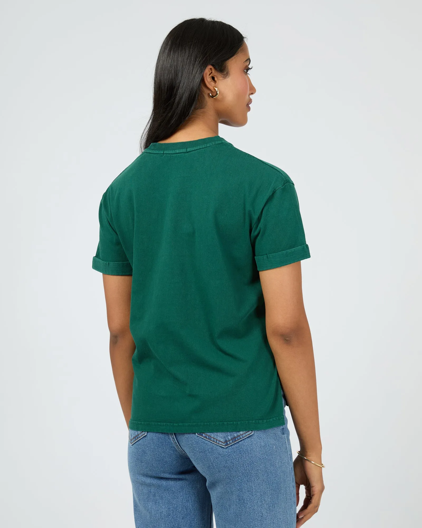 Aae Washed Tee Forrest Green sold by All About Eve product image thumbnail 3