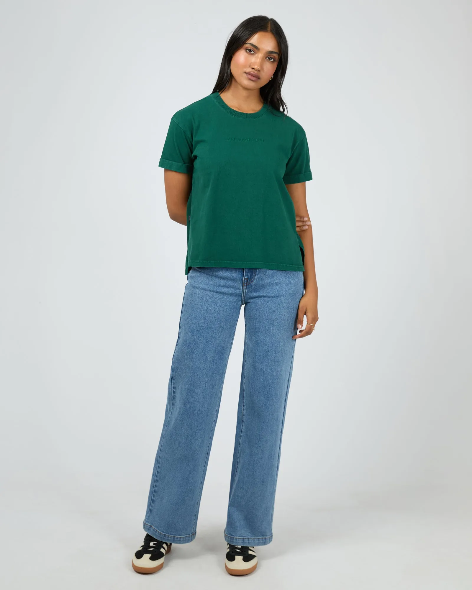 Aae Washed Tee Forrest Green sold by All About Eve product image thumbnail 2