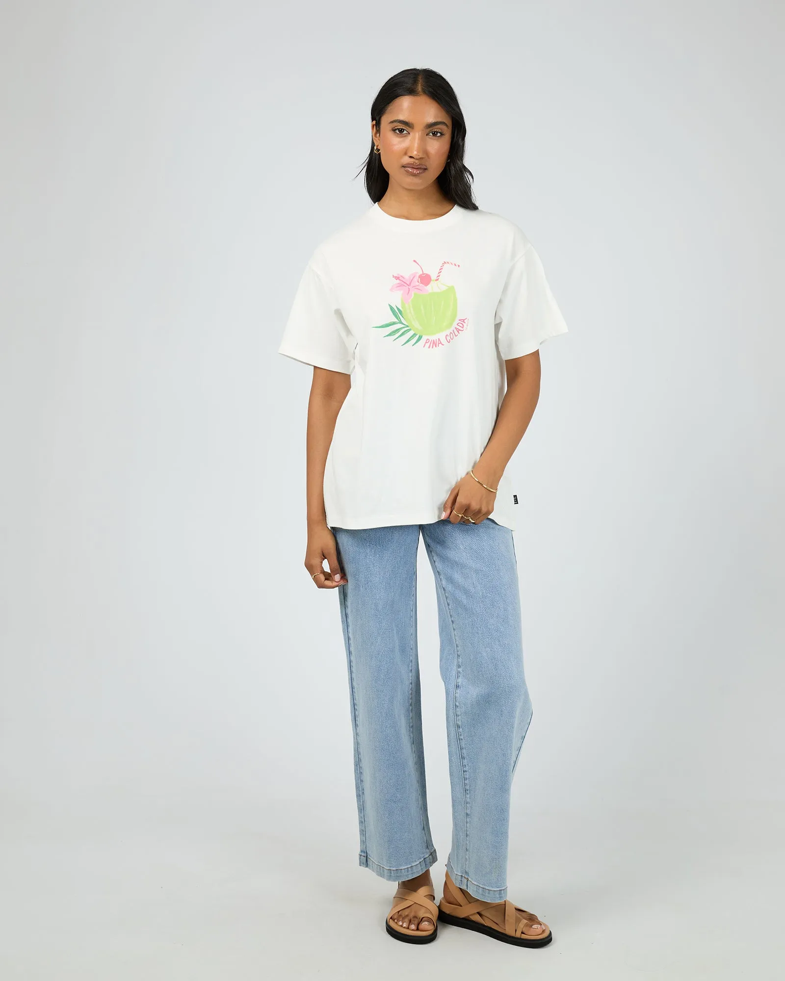 Pina Colada Relaxed Tee Vintage White sold by All About Eve product image thumbnail 2