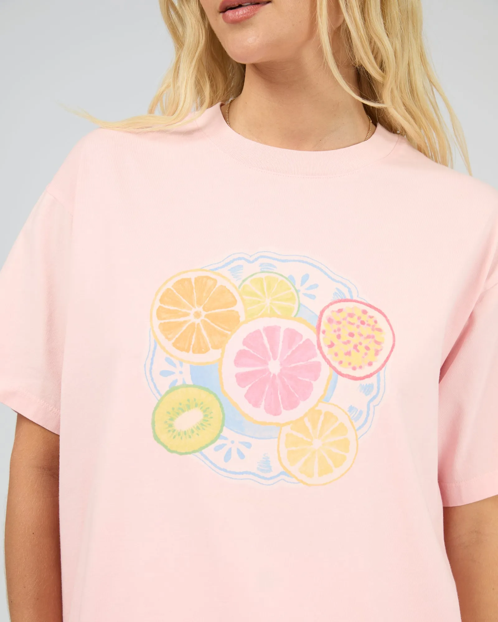 Fruit Salad Relaxed Tee Pink sold by All About Eve product image thumbnail 5