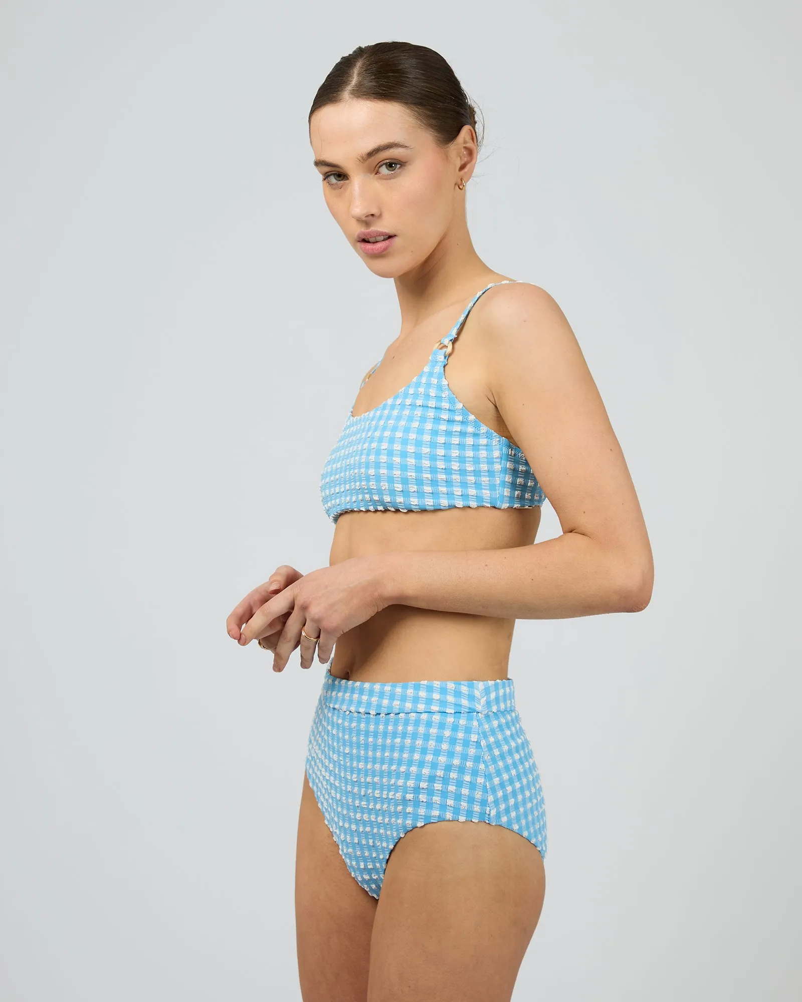 Poppy Bandeau Bikini Top Bright Blue sold by All About Eve product image thumbnail 5