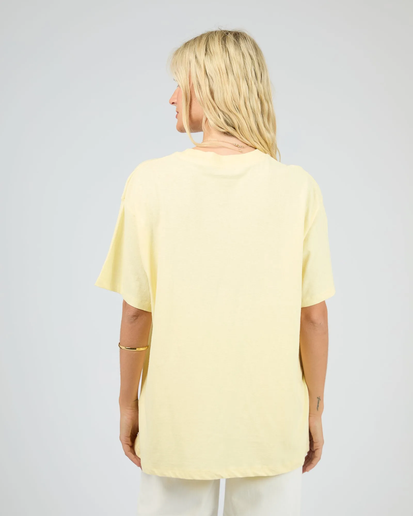 Palermo Relaxed Tee Yellow sold by All About Eve product image thumbnail 4