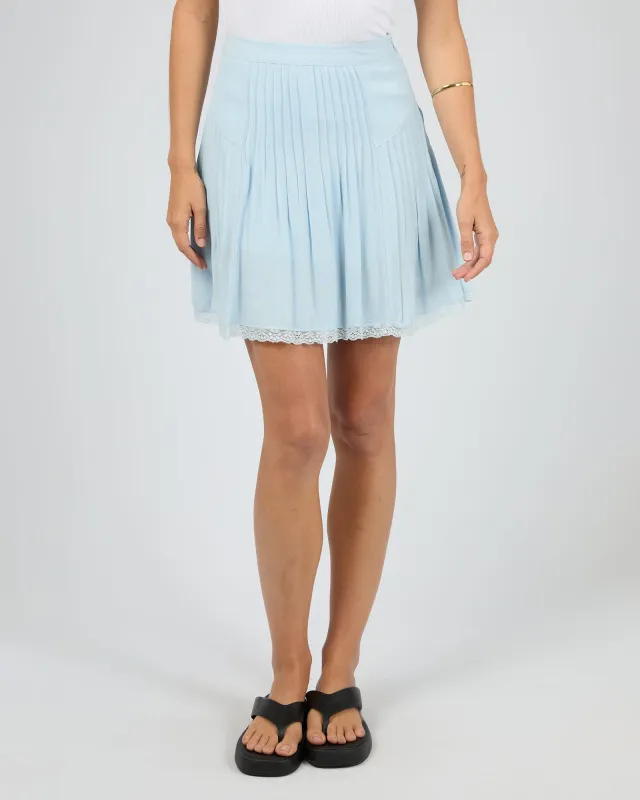 Maybelle Mini Skirt Sky Blue sold by All About Eve