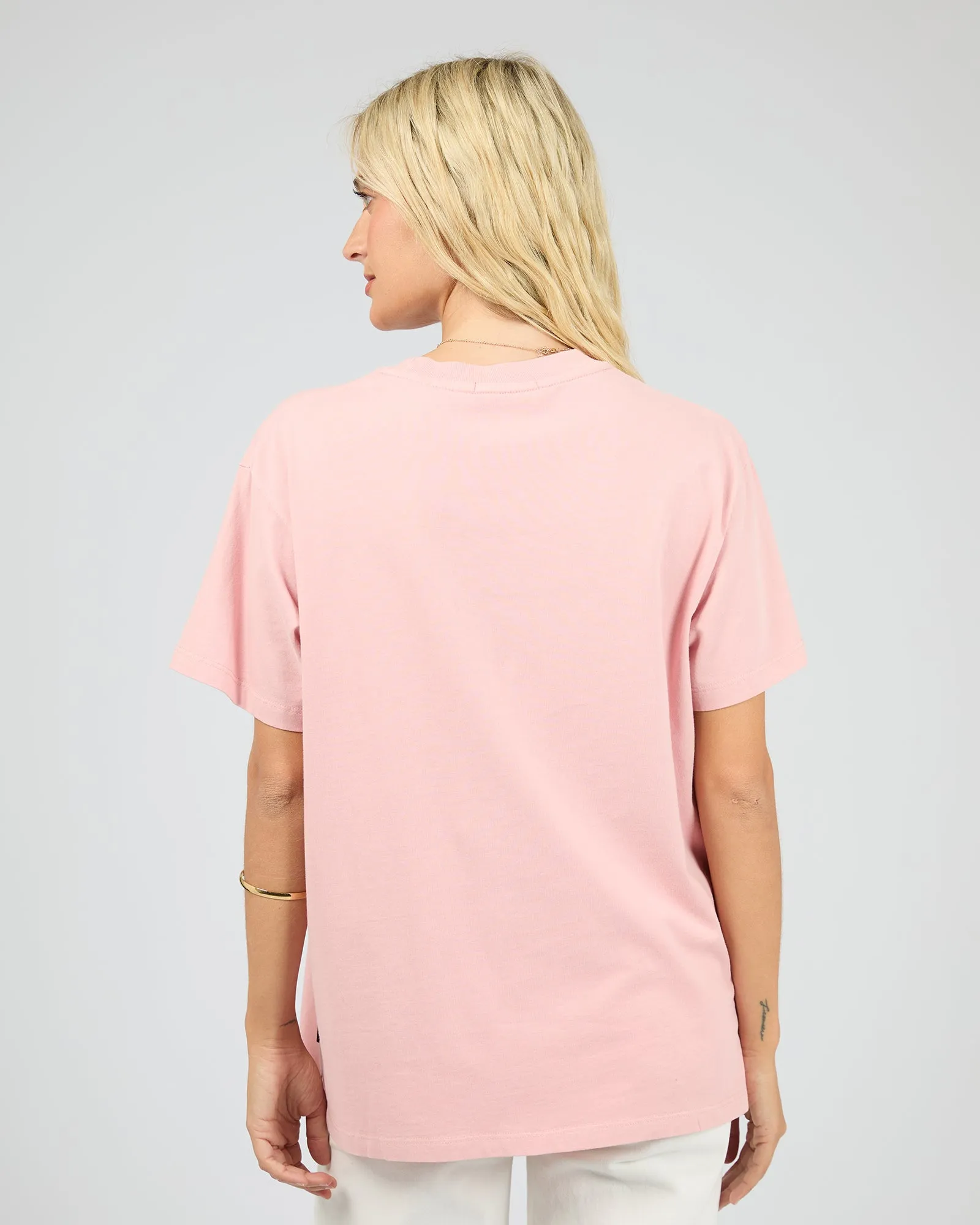 Wild Cherry Relaxed Tee Pale Pink sold by All About Eve product image thumbnail 4