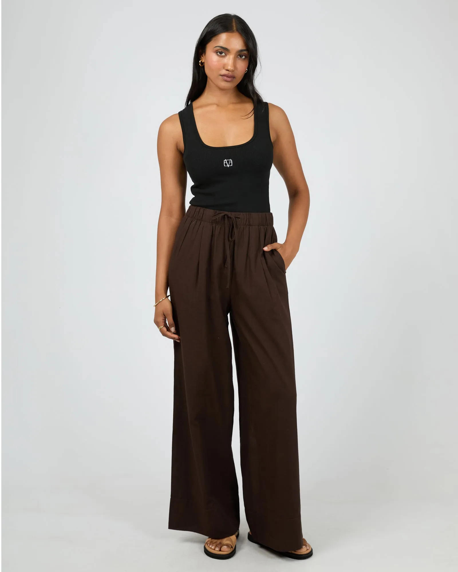 Essential Pant Brown sold by All About Eve product image thumbnail 3