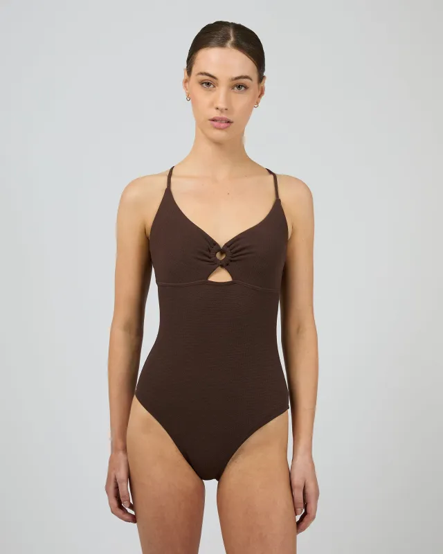 Salerno Fashion One Piece Brown sold by All About Eve