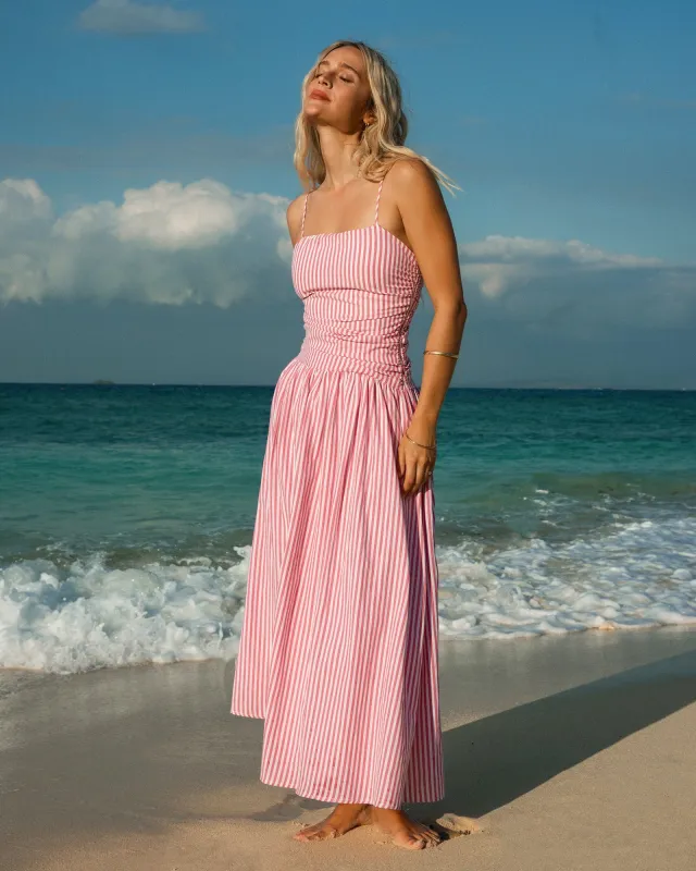 Franca Stripe Maxi Dress Stripe sold by All About Eve