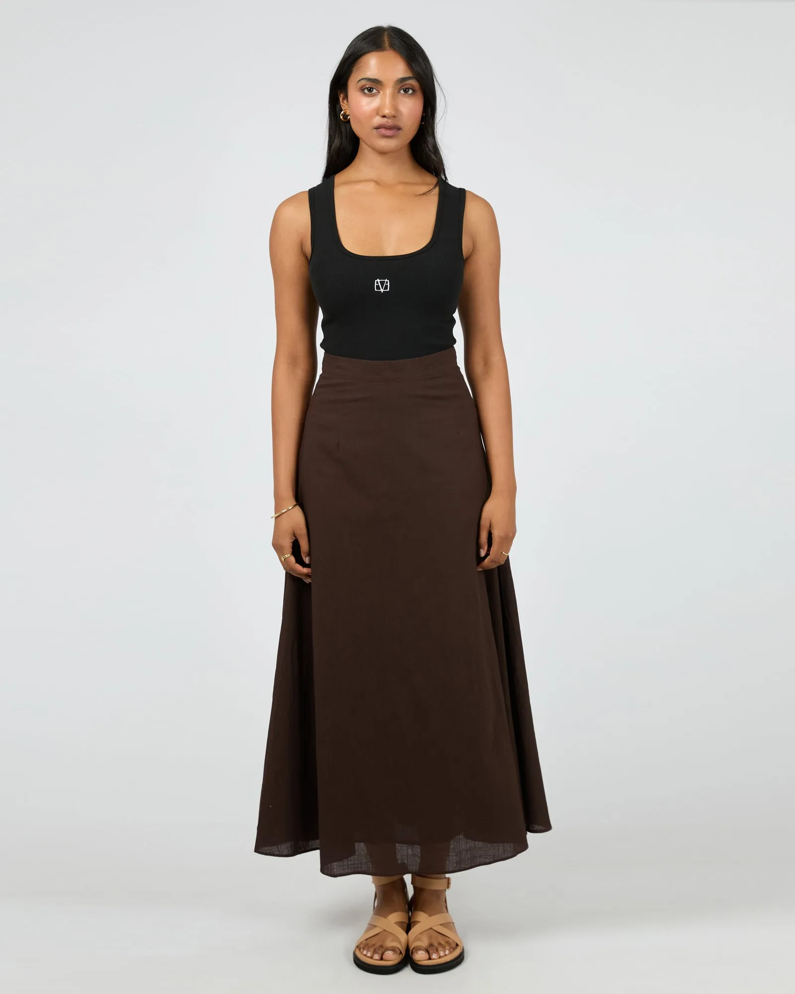 Essential Maxi Skirt Brown sold by All About Eve product image thumbnail 2