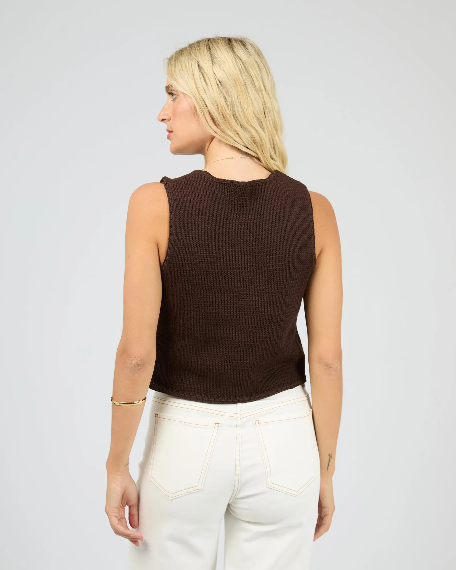 Sunset Knit Top Brown sold by All About Eve product image thumbnail 3