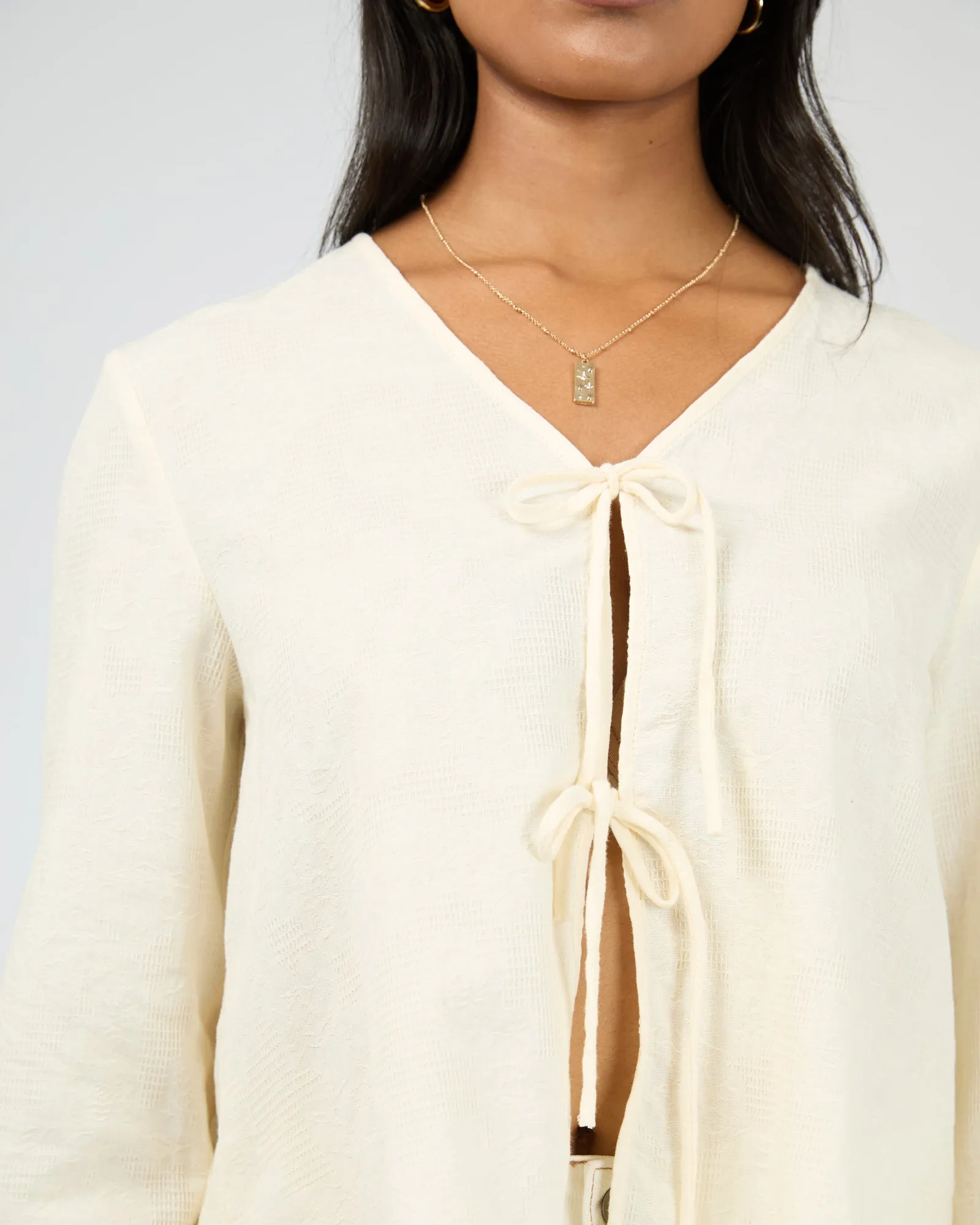 Tropica Tie Shirt Yellow sold by All About Eve product image thumbnail 5
