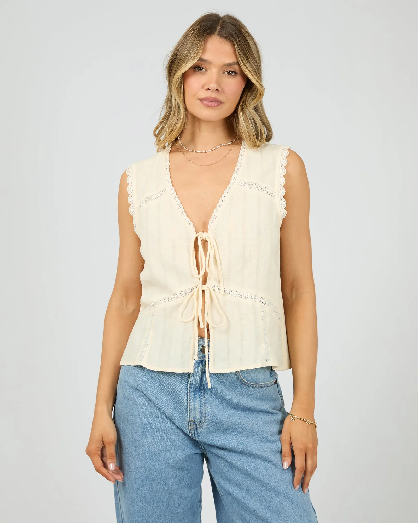 Shayan Top Yellow sold by All About Eve