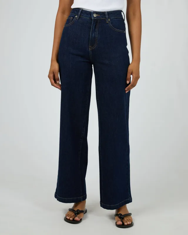 Jacqui Wide Leg Indigo made by All About Eve