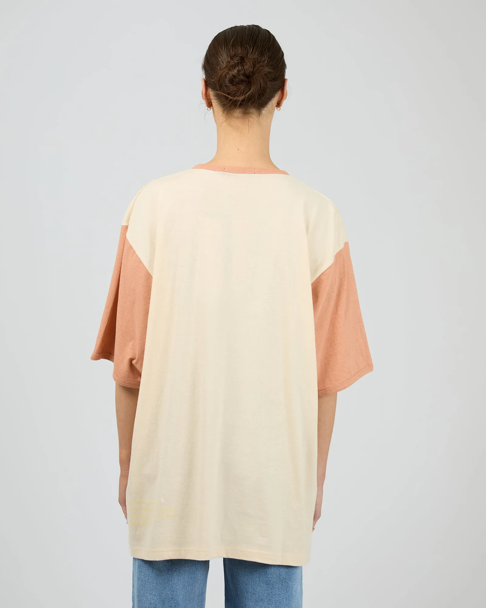 Postcards Oversized Tee Vanilla sold by All About Eve product image thumbnail 3