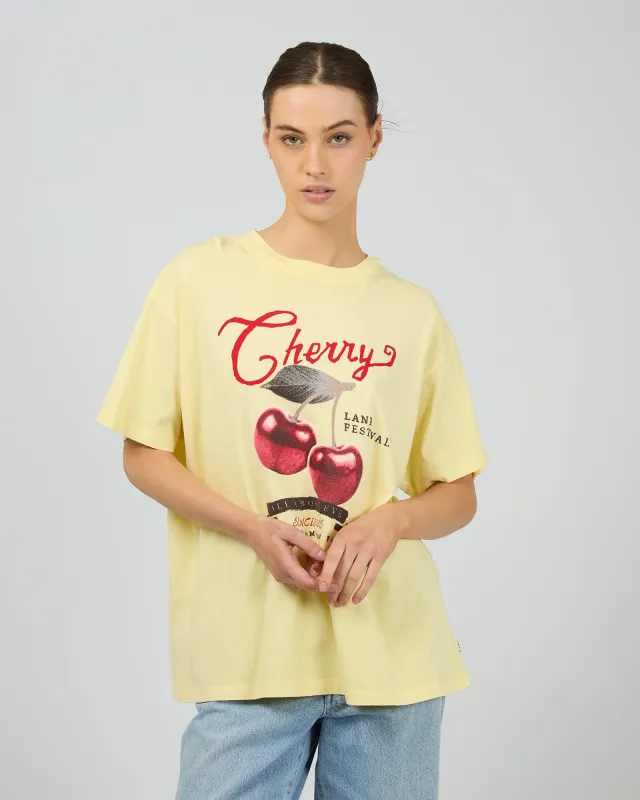 Pippa Relaxed Tee Yellow sold by All About Eve