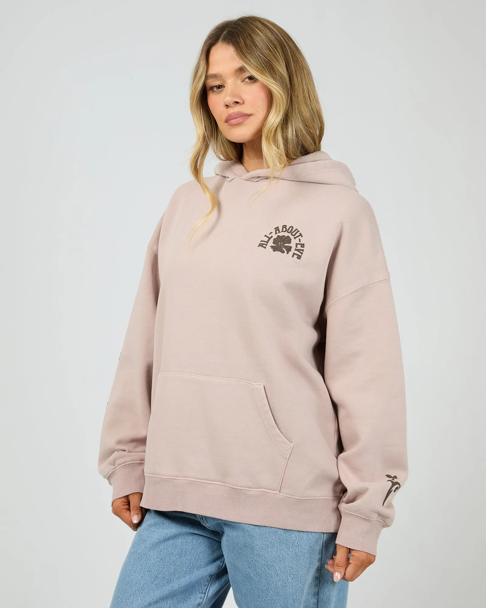 Flower Co Relaxed Hoodie Fawn sold by All About Eve product image thumbnail 2