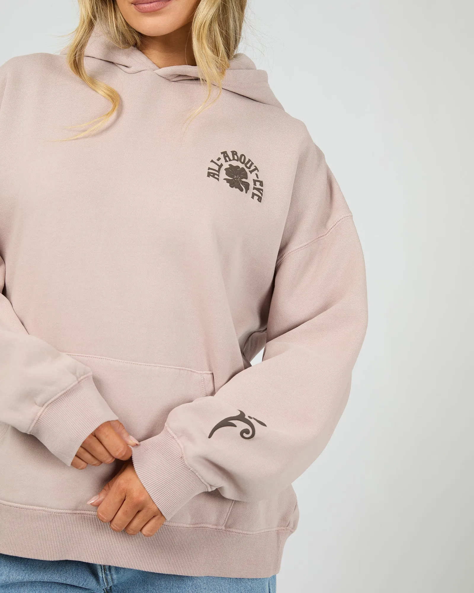 Flower Co Relaxed Hoodie Fawn sold by All About Eve product image thumbnail 3
