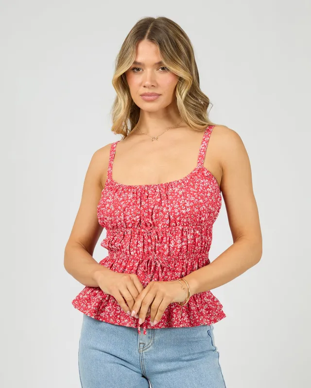 Rhea Top Print sold by All About Eve