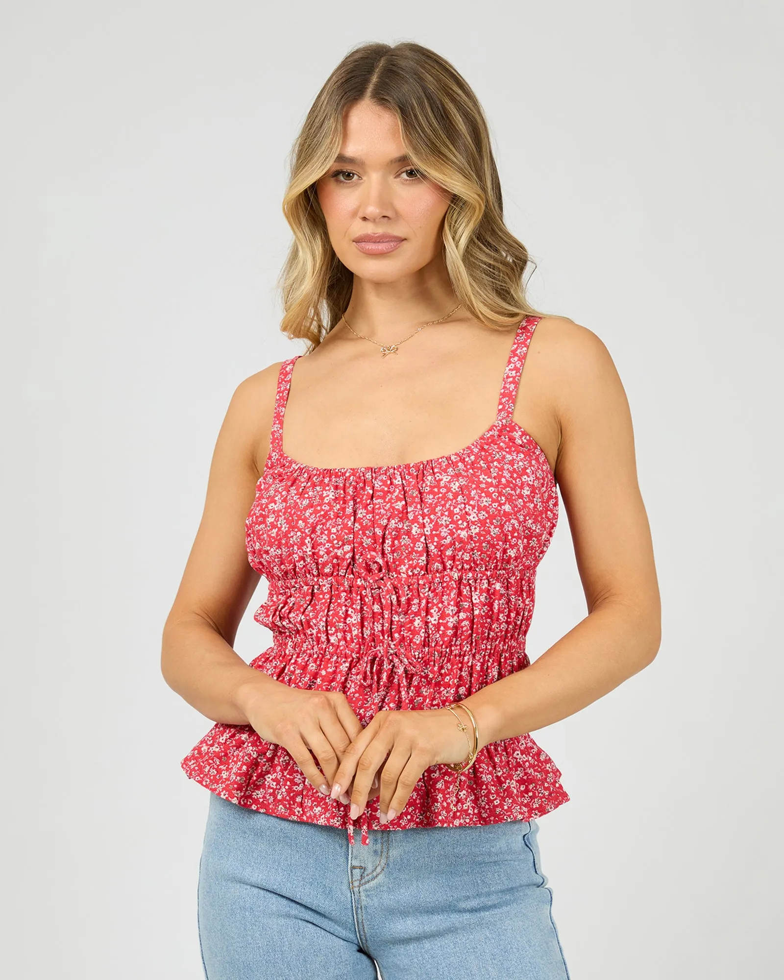 Rhea Top Print sold by All About Eve