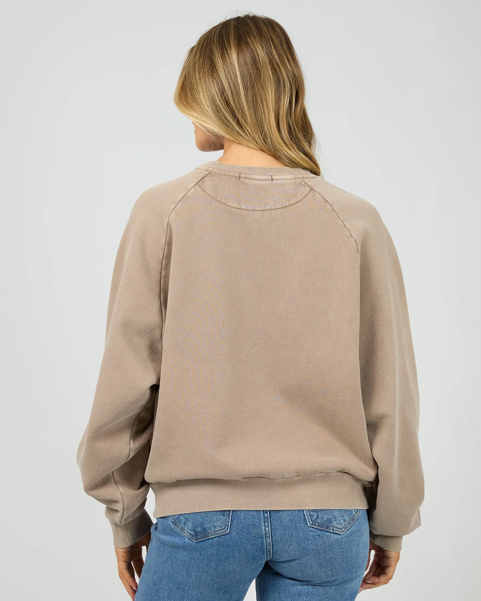 Aae Vintage Raglan Crew Stone sold by All About Eve product image thumbnail 3