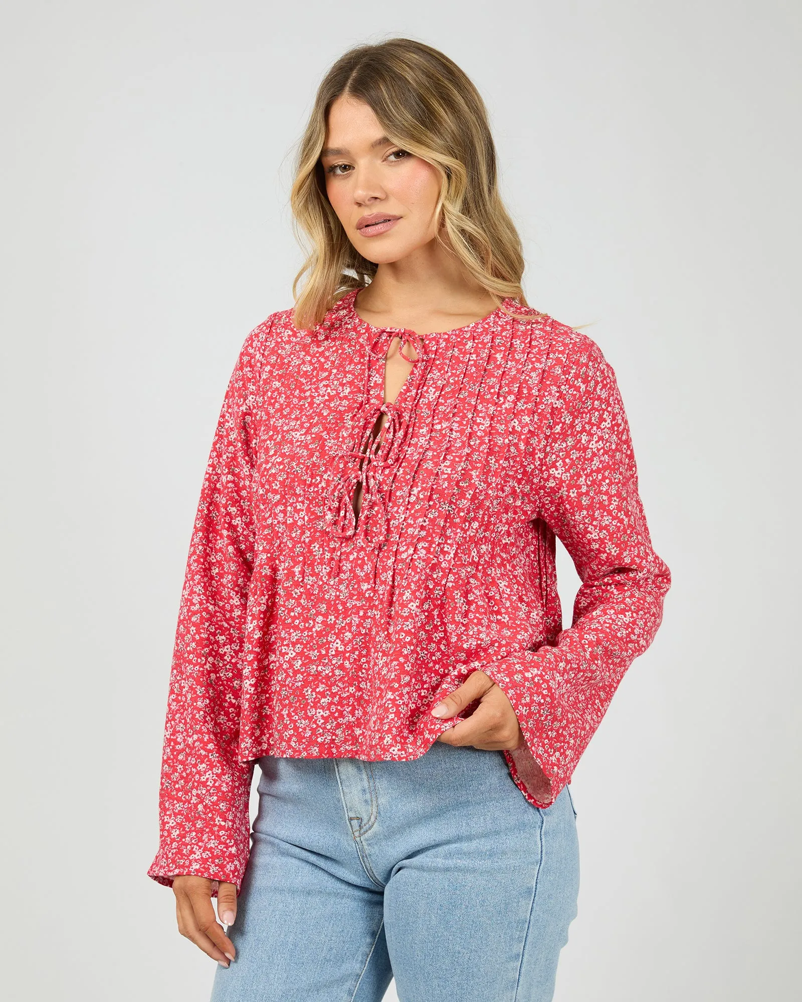 Rhea Ls Top Print sold by All About Eve product image thumbnail 4