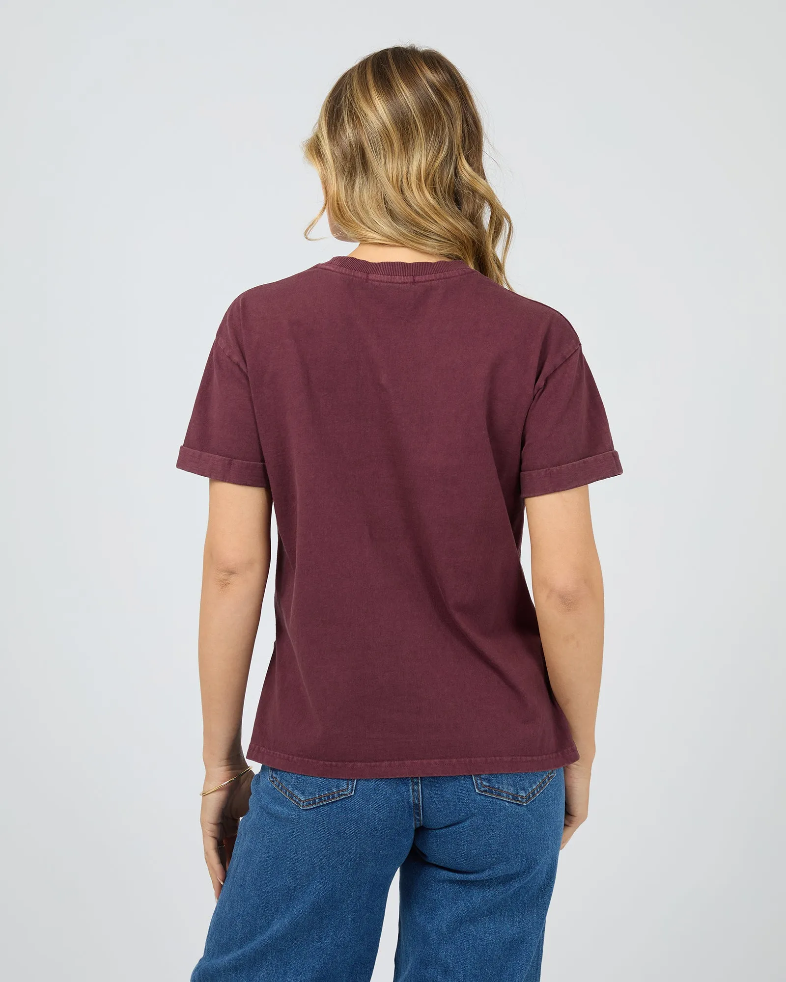 Aae Washed Tee Wine sold by All About Eve product image thumbnail 3
