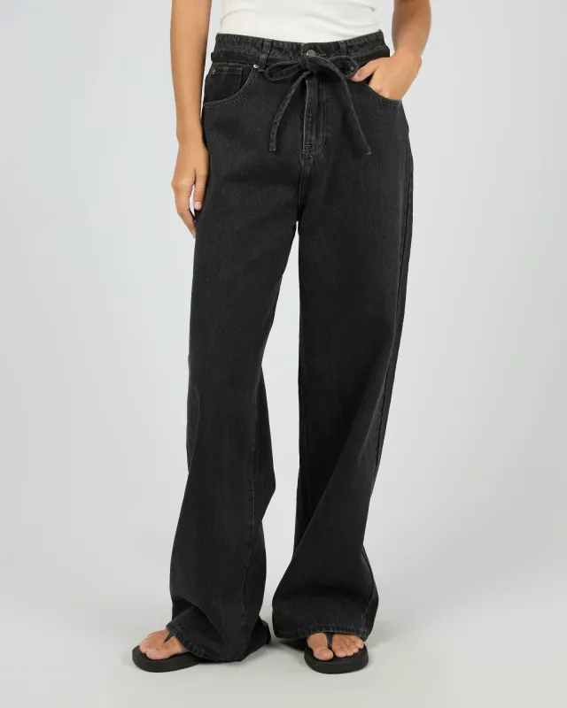 Gia High Rise Baggy Coal sold by All About Eve