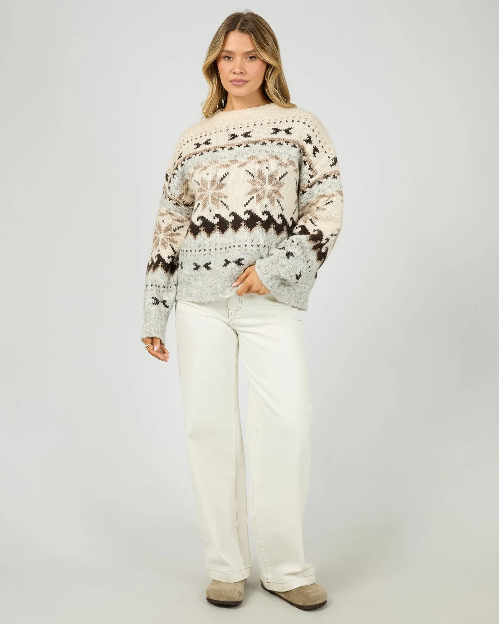 Marina Knit Crew Multicoloured sold by All About Eve product image thumbnail 3