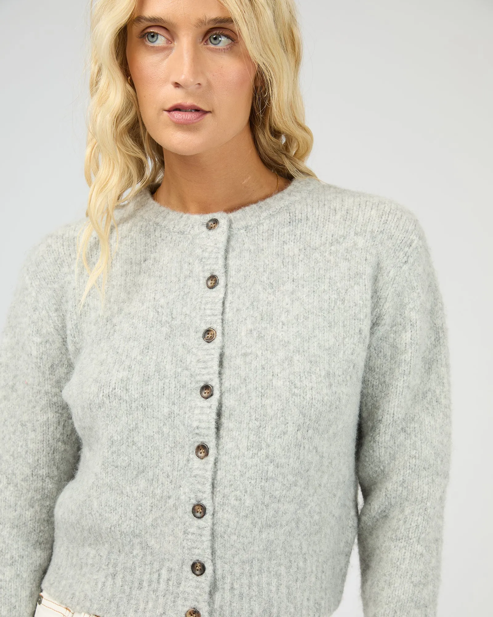 Bayside Cardigan Grey Marle sold by All About Eve product image thumbnail 5