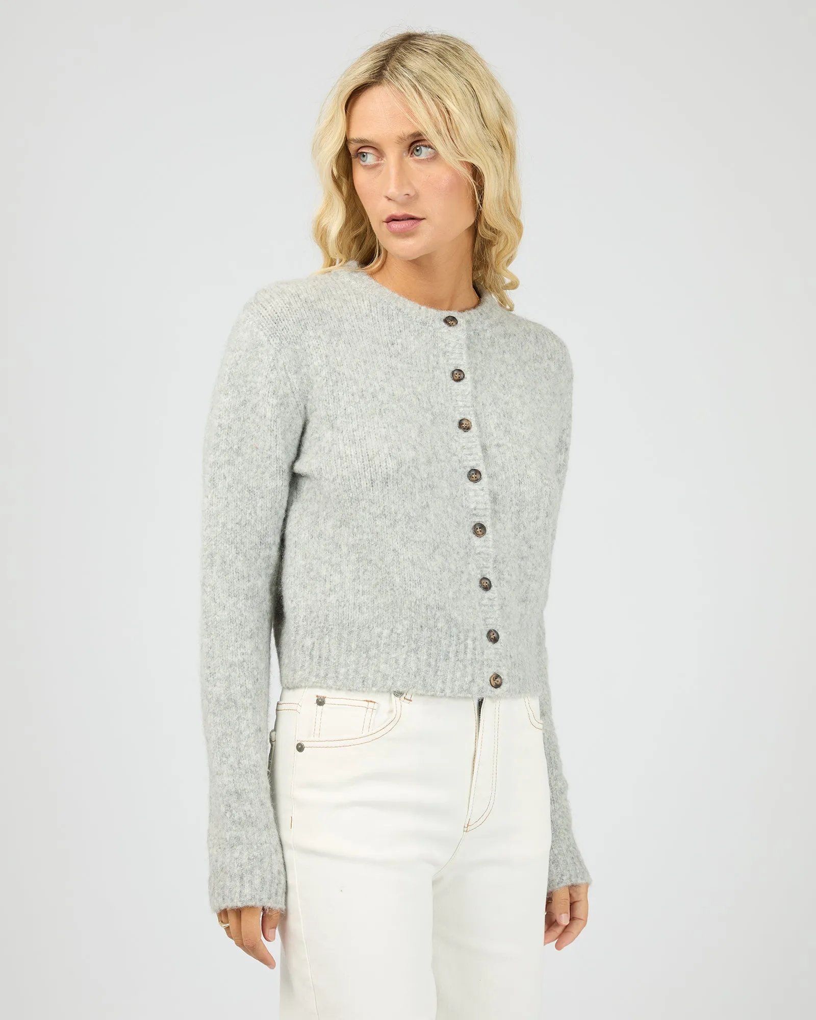 Bayside Cardigan Grey Marle sold by All About Eve product image thumbnail 4