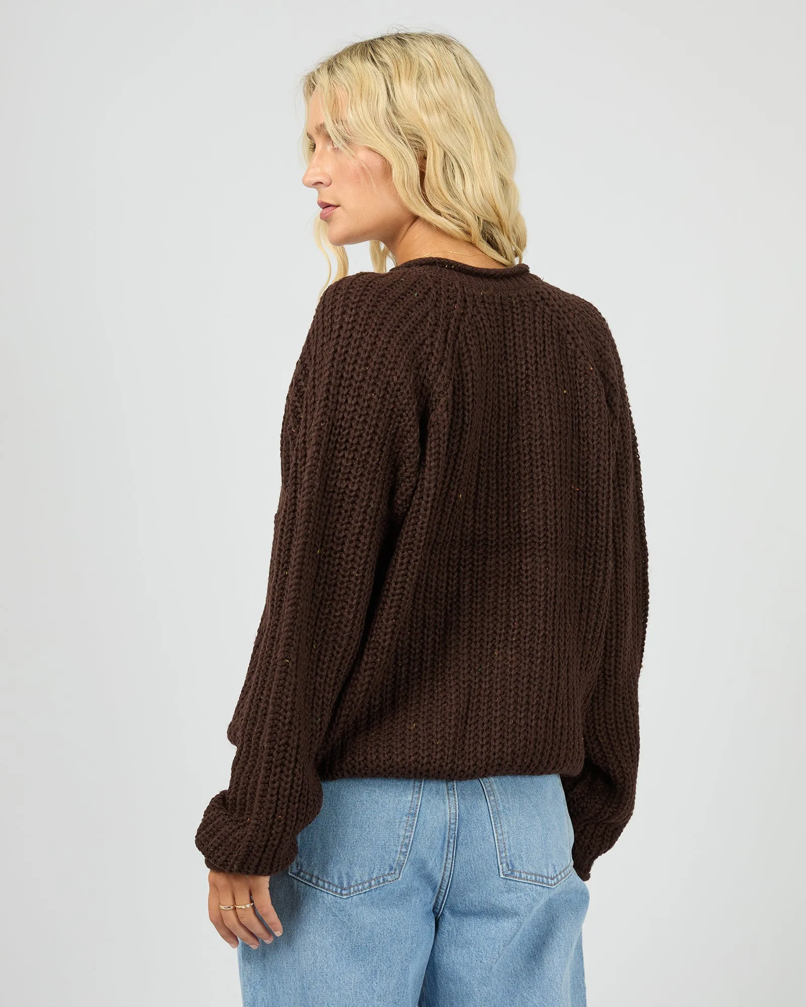 Hali V-Neck Knit Brown sold by All About Eve product image thumbnail 3