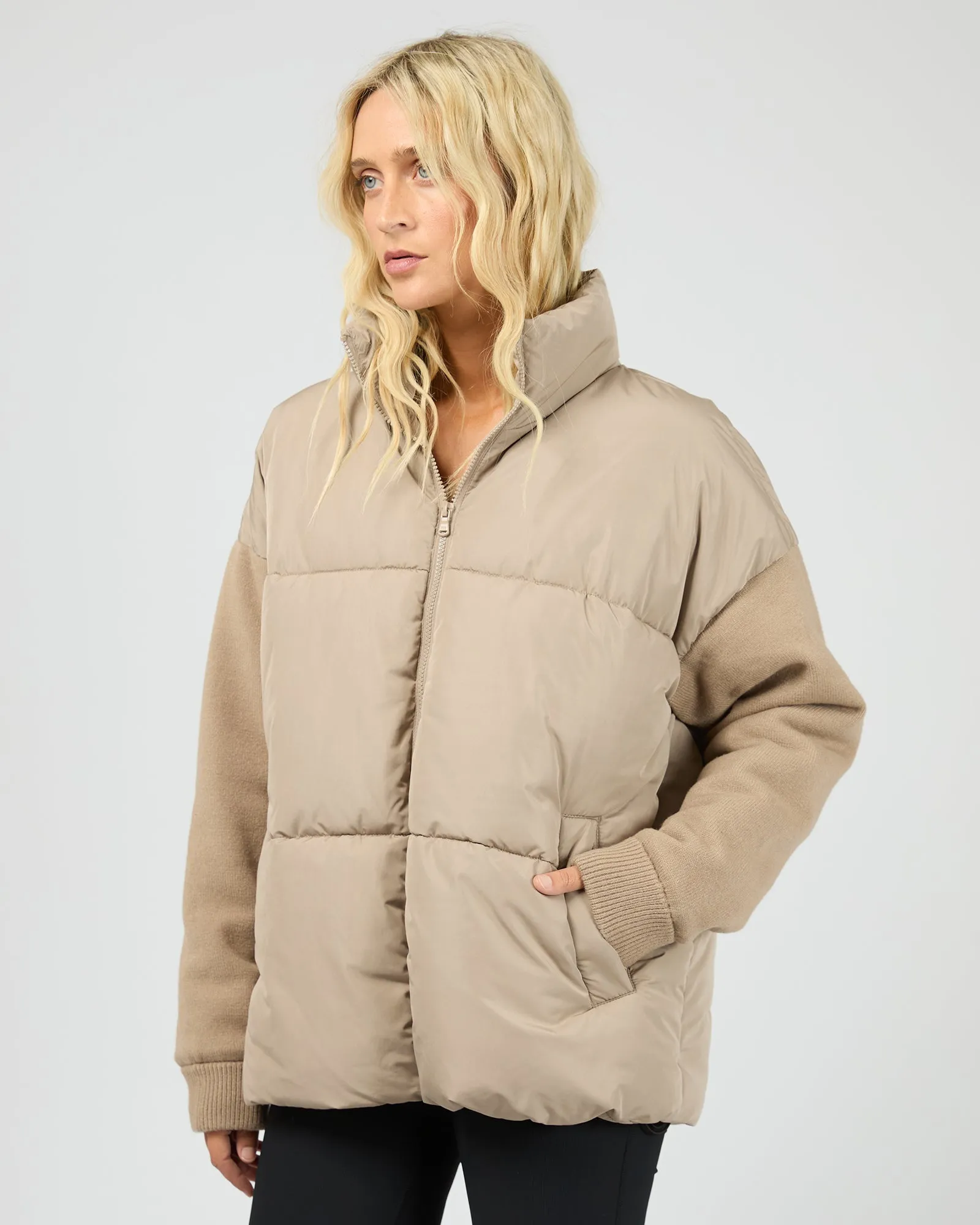 Luxe Knit Puffer Stone sold by All About Eve product image thumbnail 4