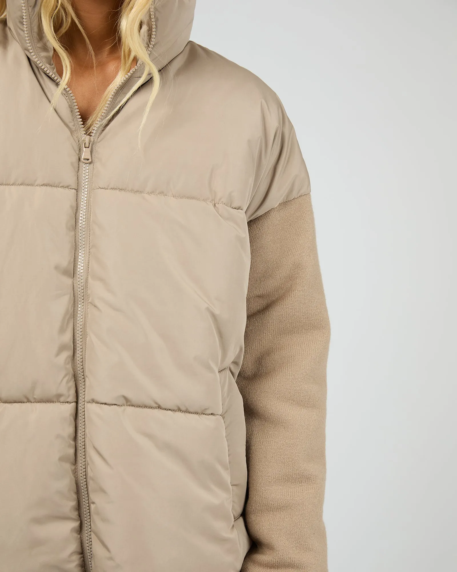 Luxe Knit Puffer Stone sold by All About Eve product image thumbnail 5