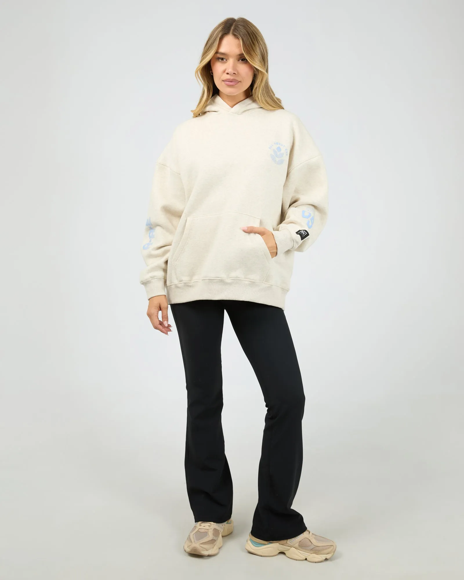 Serene Relaxed Hoodie Oat sold by All About Eve product image thumbnail 2
