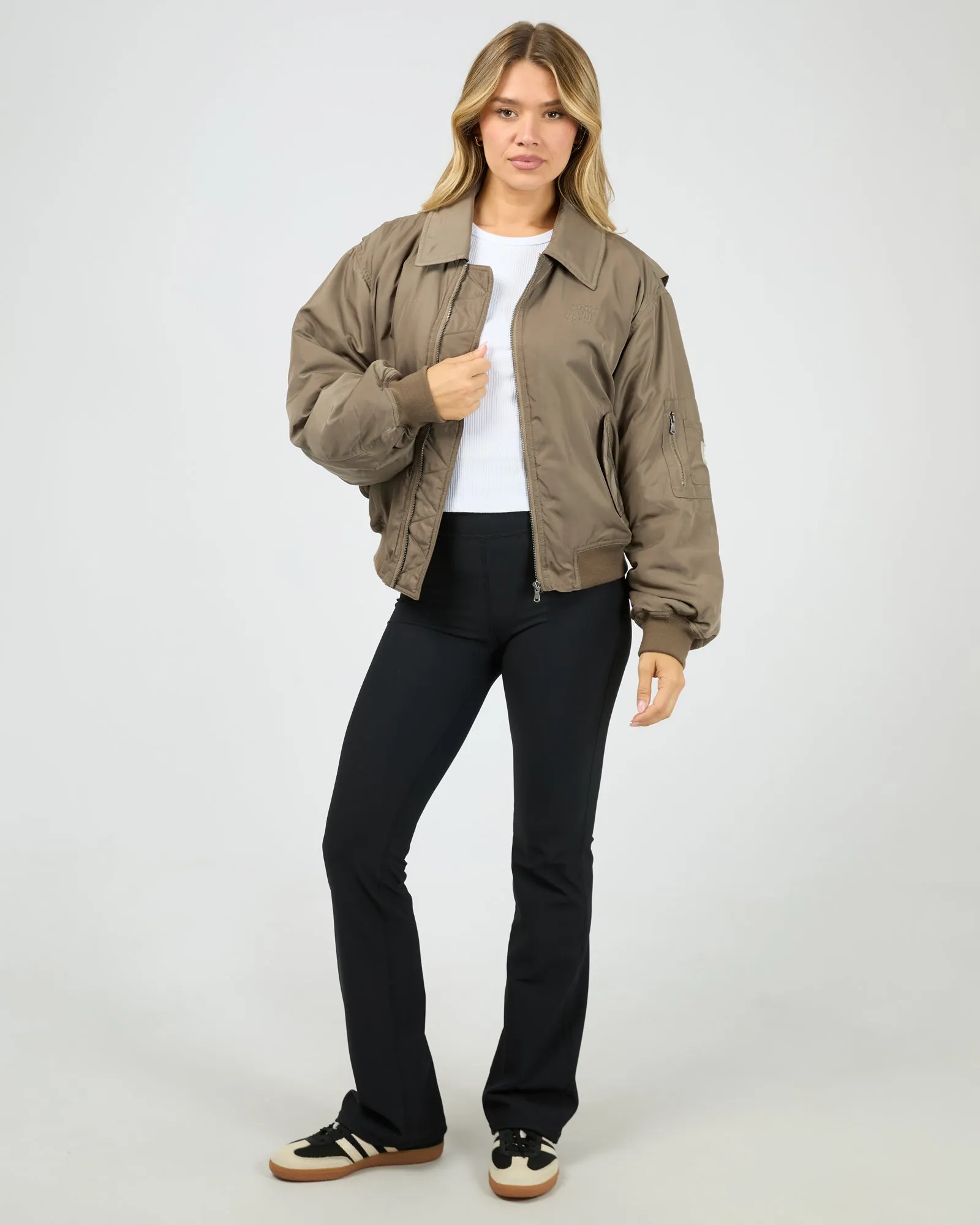 Active Luxe Bomber Mocha sold by All About Eve product image thumbnail 2