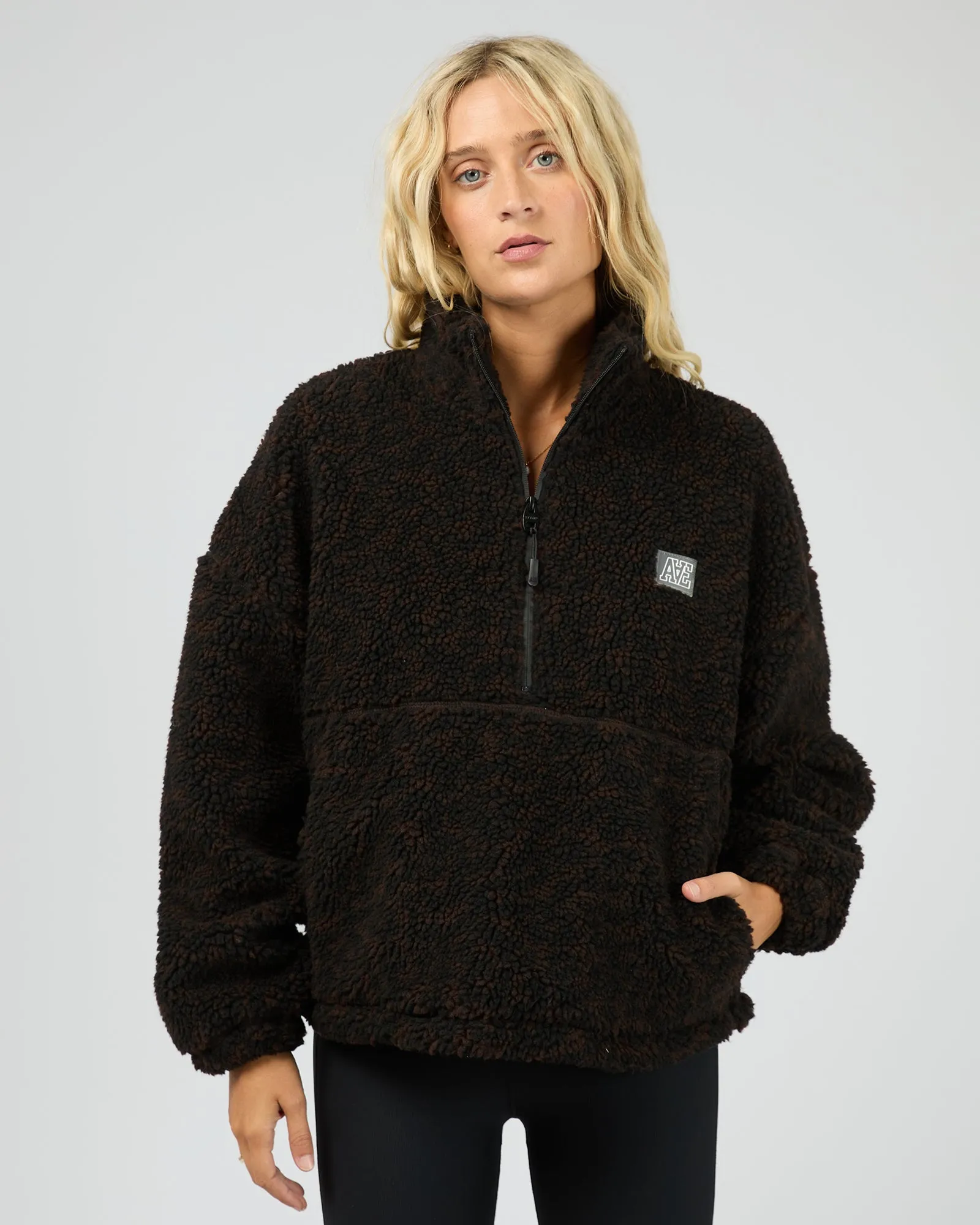 Into The Wild Fleece 1/4 Zip Print sold by All About Eve