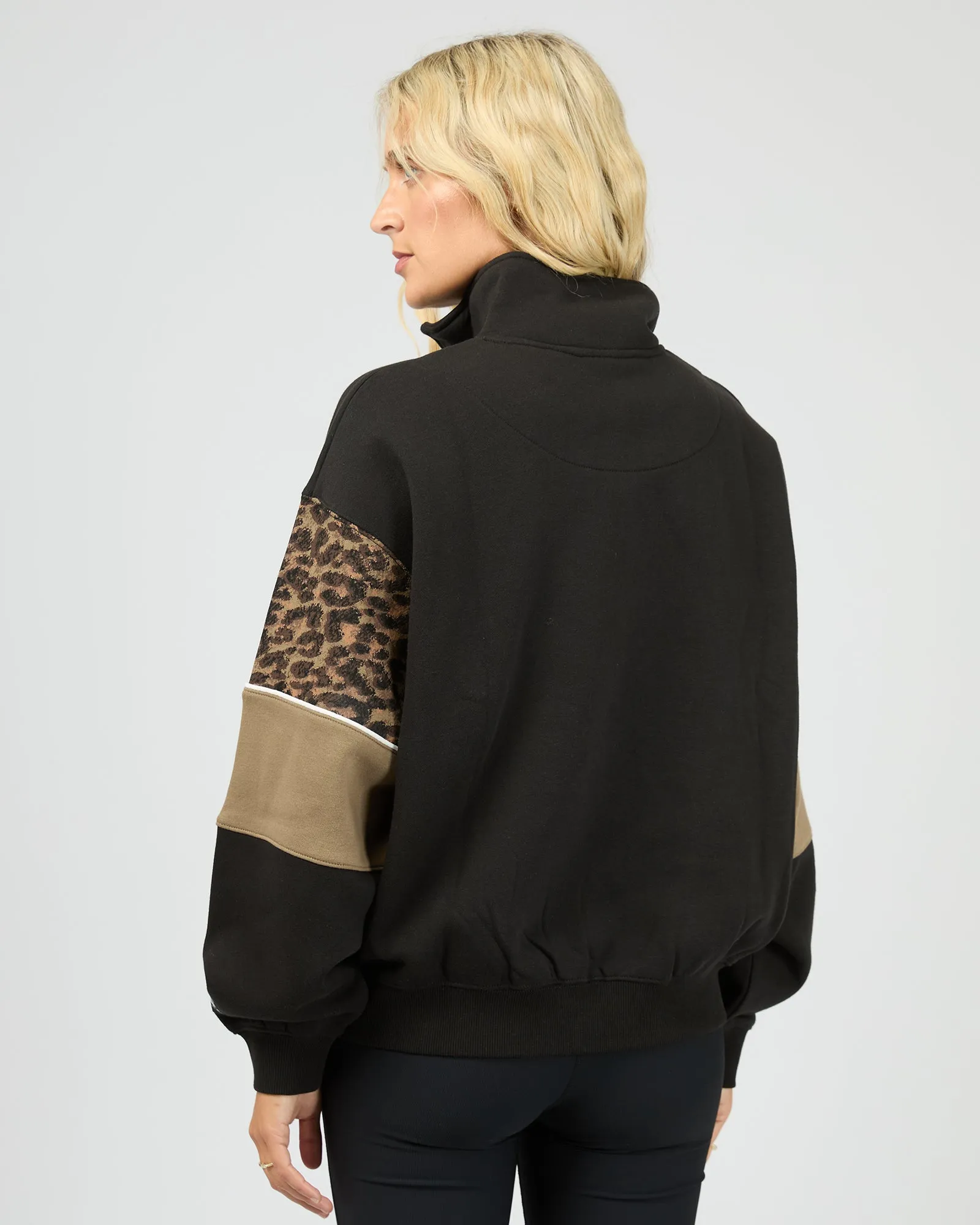 Into The Wild 1/4 Zip Black sold by All About Eve product image thumbnail 3