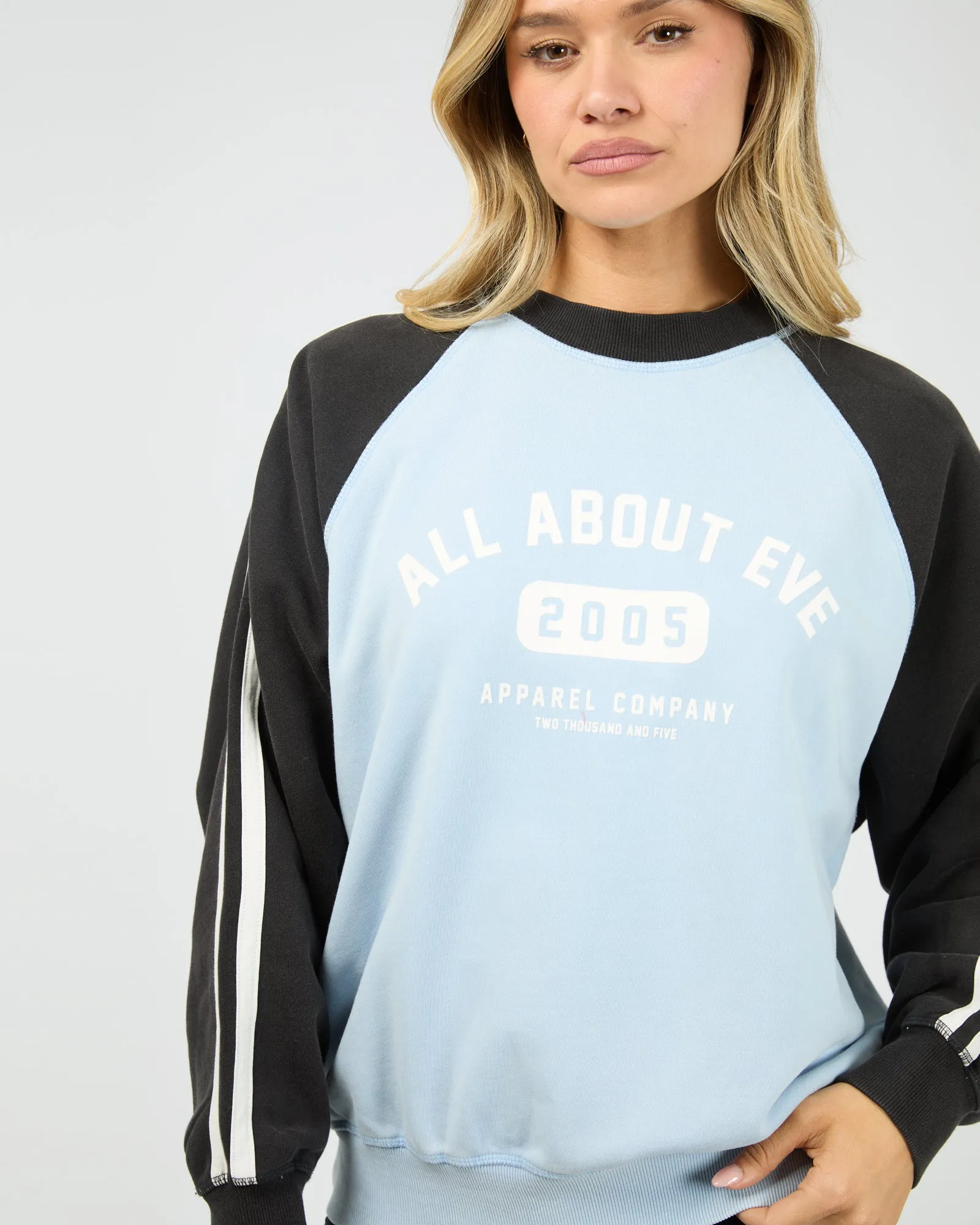 Contrast Club Raglan Crew Blue sold by All About Eve product image thumbnail 5