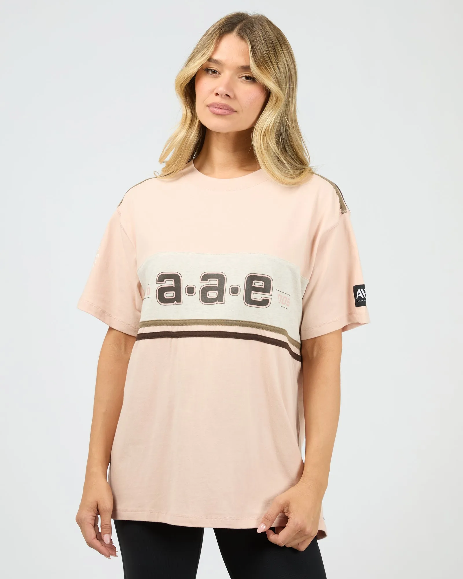 Wild Nation Relaxed Tee Blush sold by All About Eve