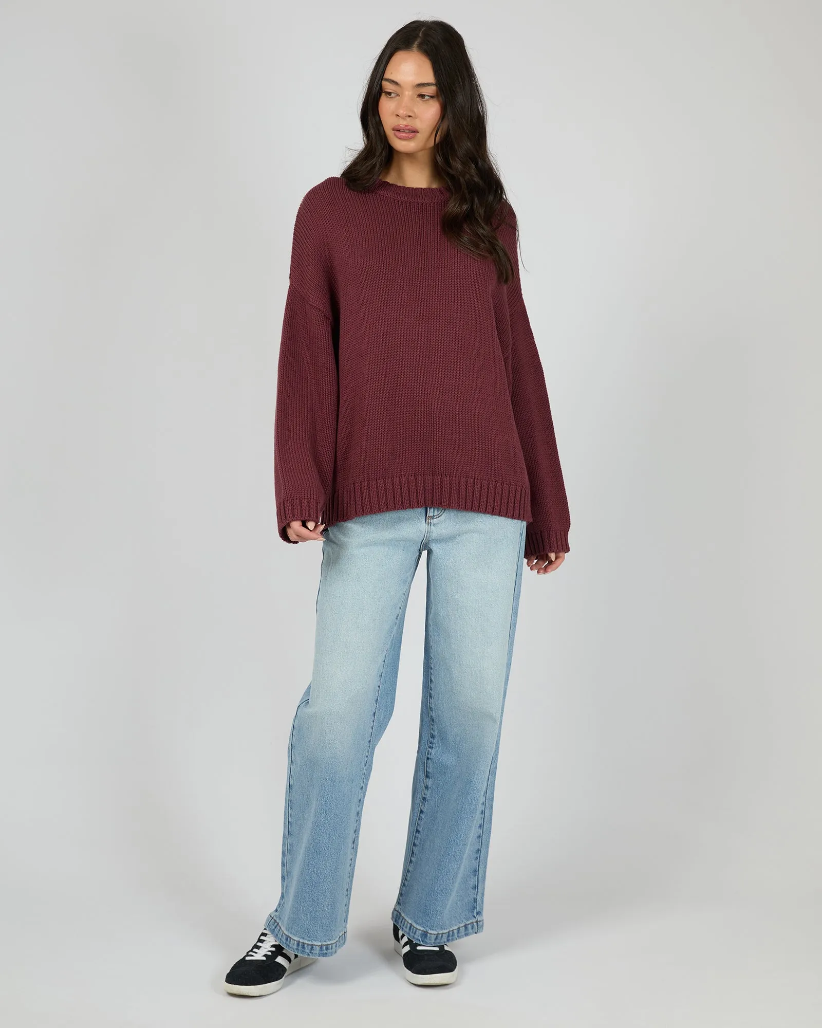 Cosy Oversized Knit Burgundy sold by All About Eve product image thumbnail 2