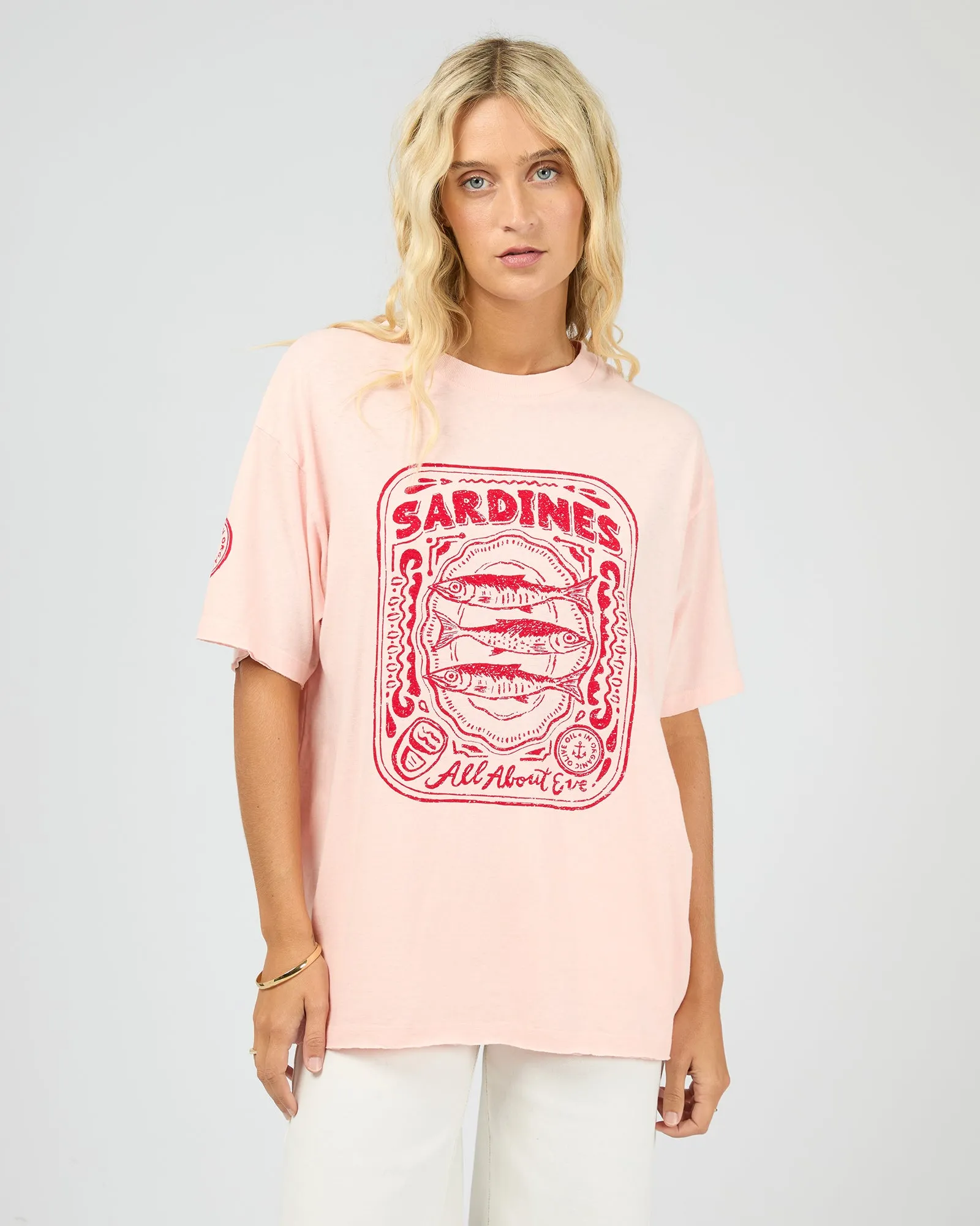 Anchor Relaxed Tee Rose sold by All About Eve