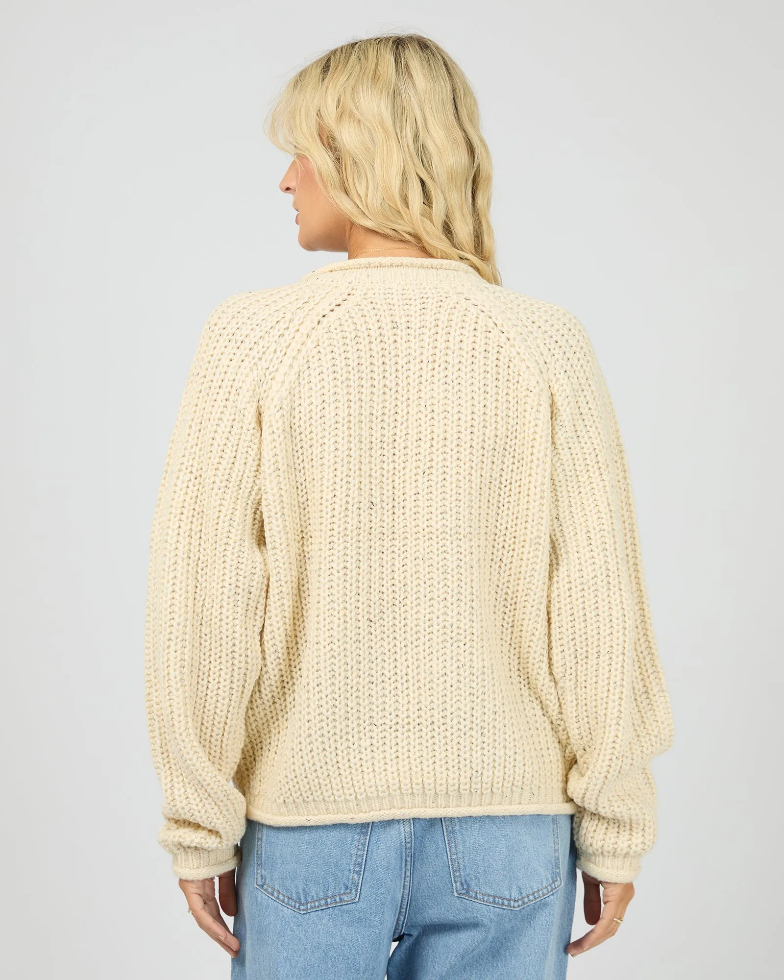 Hali V-Neck Knit Vanilla sold by All About Eve product image thumbnail 3